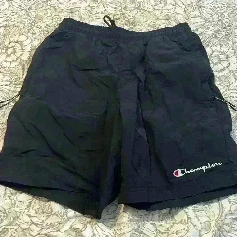 Champion mesh lined black athletic shorts